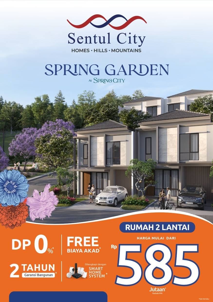 Banner Spring Garden – Sentul City